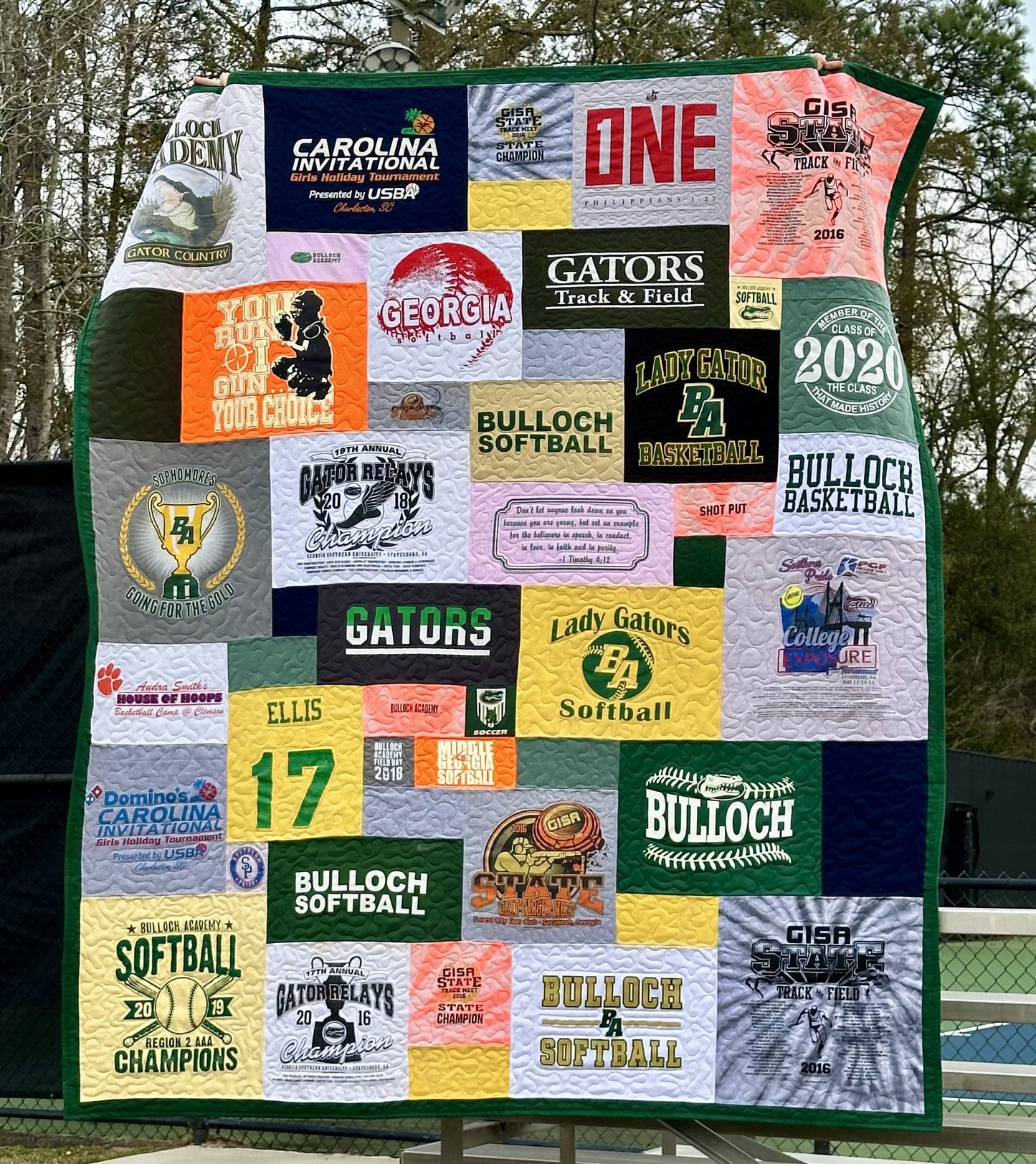 DEPOSIT for Custom T-Shirt/Memory Quilt - Made from your Shirts